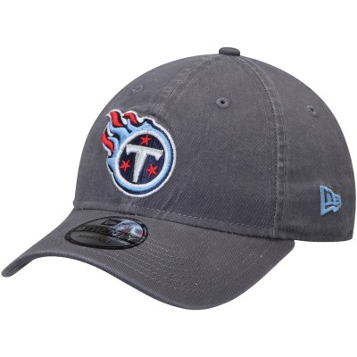 Men's Tennessee Titans New Era Graphite Core Classic 9TWENTY Adjustable Hat 3066334